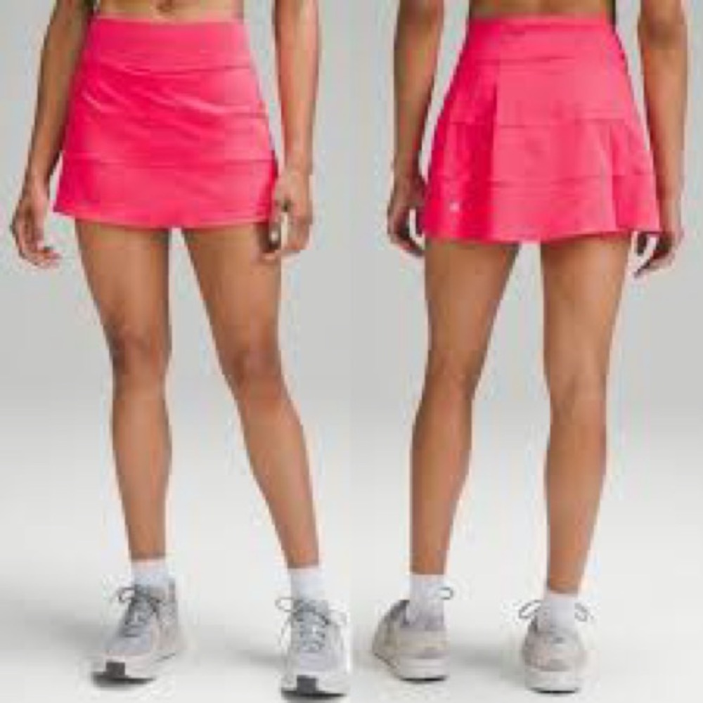 Lululemon Athletica Bright Pink Mini Skirt